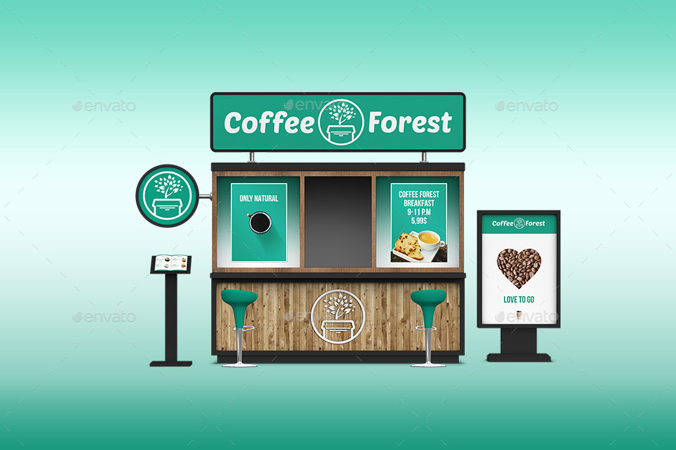 kiosk mockup free download Packaging cadbury mockups - shirtmockup me